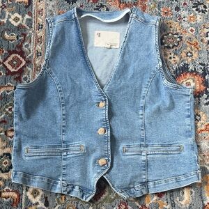 Pilcro Denim Vest